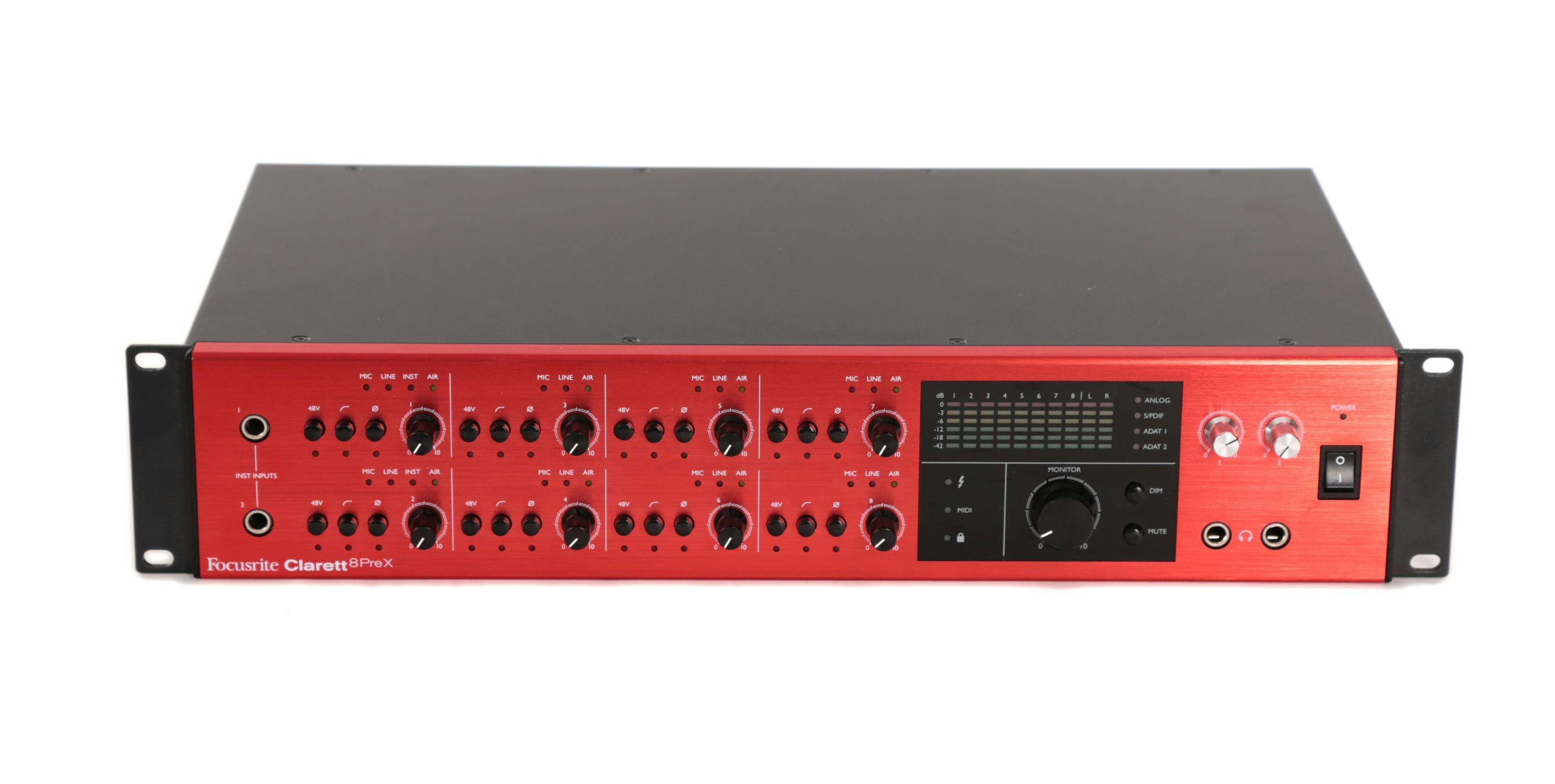 安い買蔵 【新品未使用！】FOCUSRITE Clarett 8Pre インターフェイス